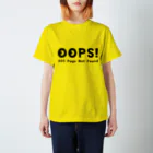 QROOVYのエラーコード Oops! 404 page not found  04 スタンダードTシャツ