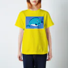 art.A matherの青いお魚さん スタンダードTシャツ