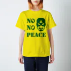 キャプテン☆アフリカのシークレットベース（秘密基地）のNO CAPTAIN☆AFRICA NO PEACE Regular Fit T-Shirt