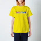 165's!!の行列レインボーきのこ スタンダードTシャツ