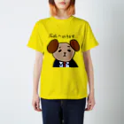 PHOTO LABOの新米犬社員　佐藤くん スタンダードTシャツ