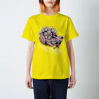 引田玲雄 / Reo Hikitaのカエルメイト(Frog-mates)より「サクラガエル」 スタンダードTシャツ