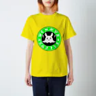 めんだこ屋さんのめんだコーヒー店　緑 スタンダードTシャツ