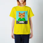 keikororinのにゃあアナウンサー スタンダードTシャツ