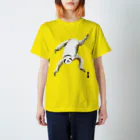 pupusyupoの墨絵のナマケモノ Regular Fit T-Shirt