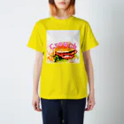 Crouchの#X8 Crouch ハンバーガーTシャツ Regular Fit T-Shirt