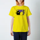 でんち＠さちのYellow Regular Fit T-Shirt