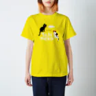 たびねこグッズSHOPのたびねこ- ロゴマーク Regular Fit T-Shirt