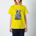 地域猫　那珂川 ねこ ネットワークのNNN限定版☆KINOPI→S　地域猫　応援デザイン スタンダードTシャツ