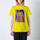 chanchanz handmade with LOVEのneon dressed girls スタンダードTシャツ