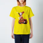 ずぅんの踊るお団子頭の女の子 Regular Fit T-Shirt