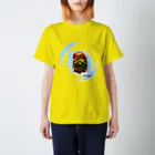 kisschipaのアマビエちゃん(イエロー)withヤモちゃん Regular Fit T-Shirt