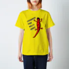 LalaHangeulのJAPANESE FIRE BELLY NEWT (アカハライモリ)　 スタンダードTシャツ