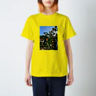 かけす堂　楽描き部門の木漏れ日と金柑 Regular Fit T-Shirt