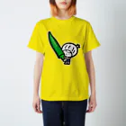 きくのらくがきのオクラときく スタンダードTシャツ