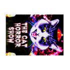 中華呪術堂（チャイナマジックホール）のTHE CAT HORROR SHOW 吸着ポスターの横向き