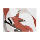 Red & Brack の赤狐 Stickable Poster :horizontal position
