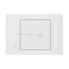 rilybiiの Graypink Carnation . Stickable Poster :horizontal position