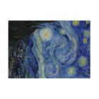 世界美術商店の星月夜 / The Starry Night Stickable Poster :horizontal position