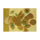 世界美術商店のひまわり / Sunflowers Stickable Poster :horizontal position