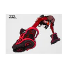 つづつのRed SHOEZ Stickable Poster :horizontal position