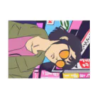 sunglass girlのsunglass girl 街編 Stickable Poster :horizontal position