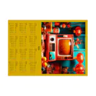 中華呪術堂（チャイナマジックホール）の2024カレンダー01 吸着ポスターの横向き