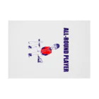 NIKORASU GOの野球デザイン「オールラウンドプレイヤー」（Tシャツ・パーカー・グッズ・ETC） 吸着ポスターの横向き