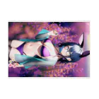 F・Y のLavender Girl Stickable Poster :horizontal position