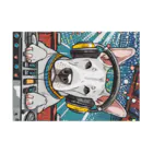 Bull Terrier ParadeのDJヴィンセント Stickable Poster :horizontal position