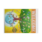 yoko-art-121のwelcome Stickable Poster :horizontal position