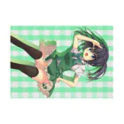 のだまクリエイターズらぼの緑ちゃん Stickable Poster :horizontal position