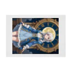 AI Fantasy Art ShopのPrincess transcends time① Stickable Poster :horizontal position