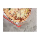 願望しょっぷの深夜3時にLサイズのピザ食いたい Stickable Poster :horizontal position