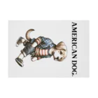 AMERICAN DOG.のAMERICAN DOG. Stickable Poster :horizontal position