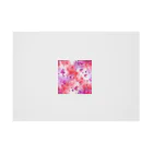 オンラインショップイエローリーフのハート　赤　ピンク　紫　可愛い Stickable Poster :horizontal position