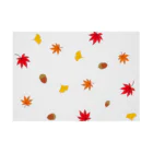 グィチャン広場の秋の柄 吸着ポスターの横向き