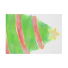 koa_hazama_arrowの飾り付け前のクリスマスツリー Stickable Poster :horizontal position