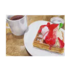 Mutsumi T shopのStrawberry waffle  吸着ポスターの横向き