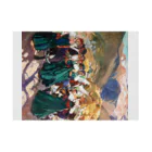 世界の絵画アートグッズのホアキン・ソローリャ 《アラゴンのホタ》 吸着ポスターの横向き