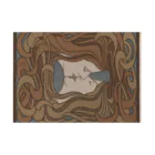 世界の絵画アートグッズのペーター・ベーレンス 《接吻》 Stickable Poster :horizontal position