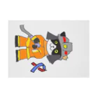 Yas😿🦖🕊の猫　国際消防士の日 吸着ポスターの横向き