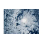 いつかの景色のBlue Moon Sky Stickable Poster :horizontal position