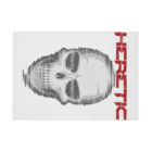 H E R E T I CのNoise skull Stickable Poster :horizontal position