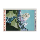 OOKIIINUのTHE MOUNTAIN DOG Stickable Poster :horizontal position