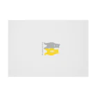 Snuggling！のSnuggling yellow gray Stickable Poster :horizontal position