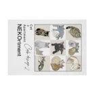 NEKO rtmentの第二回カラデザ/9CATS Stickable Poster :horizontal position