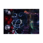 【ホラー専門店】ジルショップの(縦長)Dark Gothic Stickable Poster :horizontal position