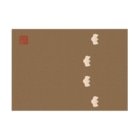 Rigelの小文地桐紋付韋胴服柄 Stickable Poster :horizontal position