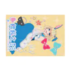 饂飩之ミコ🛸🐰🍀香川民のみっこみこロゴいり Stickable Poster :horizontal position